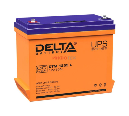 Delta DTM 1255 L Аккумуляторная батарея