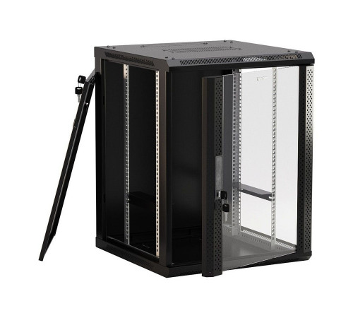 HyperlineTWB-FC-1866-GP-RAL9004 Телекоммуникационный шкаф