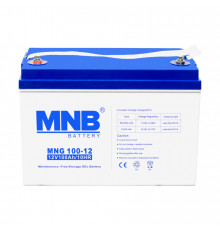 MNB BATTERY MNG 100-12 Аккумулятор