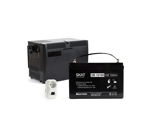 Бастион TEPLOCOM-500+100 Optimum + TBS 12399 Комплект ИБП