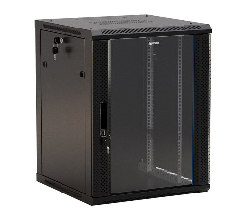 Hyperline TWB-1866-GP-RAL9004 Телекоммуникационный шкаф