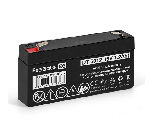 Exegate DT 6012 EX282944RUS Аккумуляторная батарея