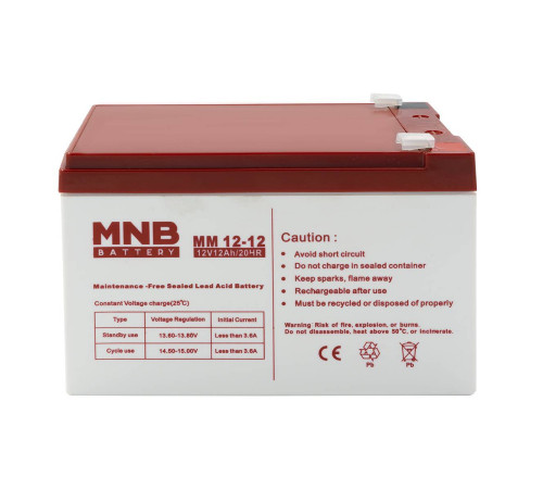 MNB BATTERY MM 12-12 Аккумуляторная батарея