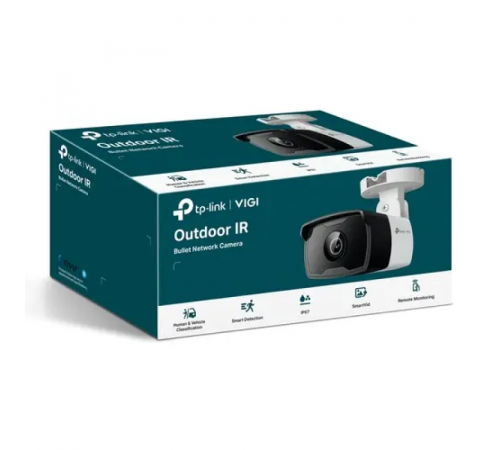 TP-Link VIGI C340I (2.8mm) Уличная цилиндрическая камера 4 Мп с ИК‑подсветкой