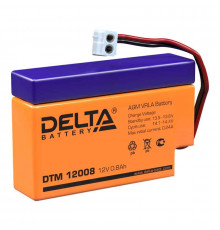 DELTA DTM 12008 Аккумуляторная батарея