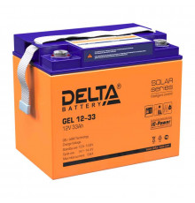 Delta GEL 12-33 Свинцово-кислотный аккумулятор