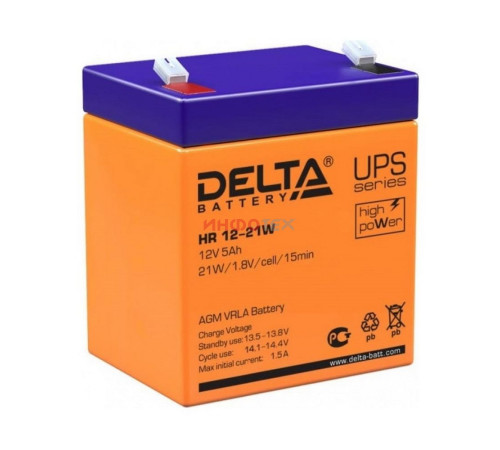 Delta HR 12-21 W Аккумуляторная батарея