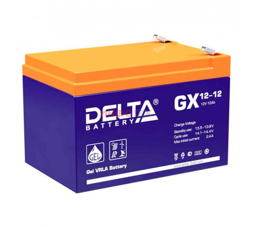 Delta GX 12-12 Аккумуляторная батарея