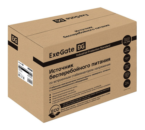 Exegate SpecialPro UNB-2000.LED.AVR.EURO.RJ EP285516RUS ИБП