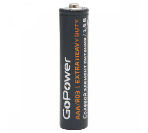 GoPower R03 AAA Shrink 4 Heavy Duty 1.5V 00-00015593 Батарейка AAA