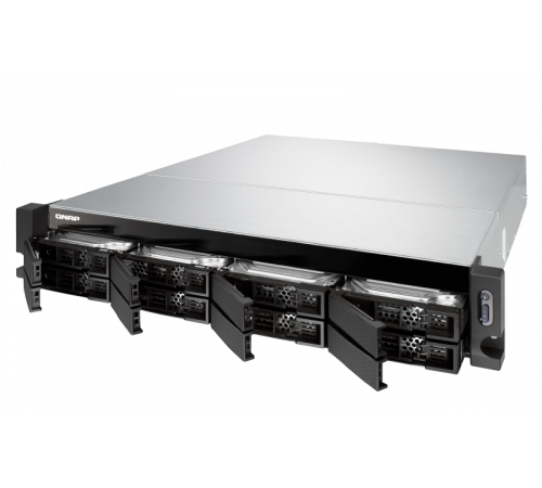 QNAP TS-883XU-RP-E2124-8G Сетевое хранилище