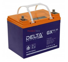 Delta GX 12-33 Аккумуляторная батарея