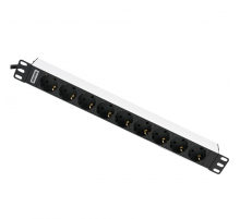 Hyperline SHT19-9SH-2.5EU Блок розеток