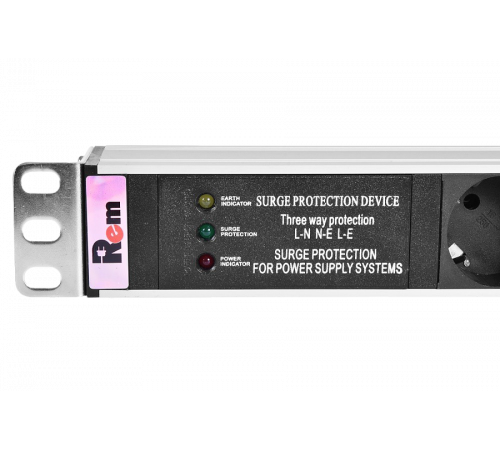 ЦМО R-16-10S-10C13-FI-1420-3 Вертикальный блок розеток