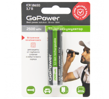 GoPower 18650 BL1 3.7V 2500mAh 00-00018354 Аккумулятор