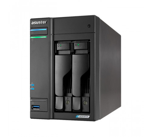 Asustor LOCKERSTOR 2 Gen2 AS6702T Сетевое хранилище 90IX01N1-BW3S20