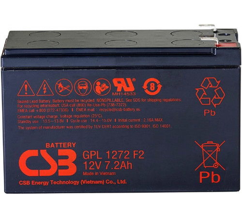 CSB GP1272 F2 Аккумуляторная батарея