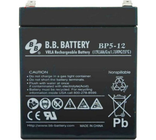 B.B.Battery BP 5-12 Аккумулятор