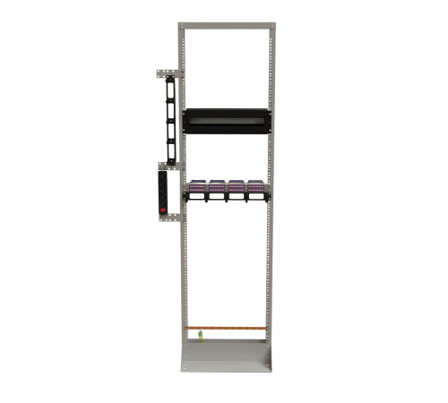 Hyperline ORL1-32-RAL7035 Открытая стойка