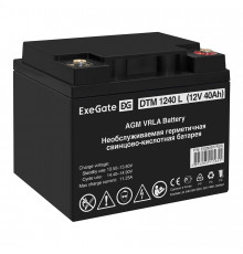 Exegate DTM 1240 L EX282977RUS Аккумуляторная батарея