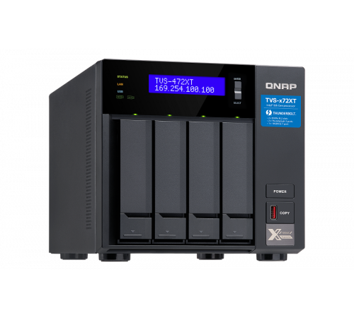 QNAP TVS-472XT-PT-4G Сетевой RAID-накопитель
