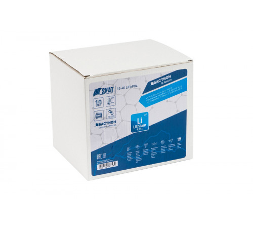 Бастион SKAT I-BATTERY 12-40 LIFEPO4 аккумулятор литий-железо-фосфатный герметизированный