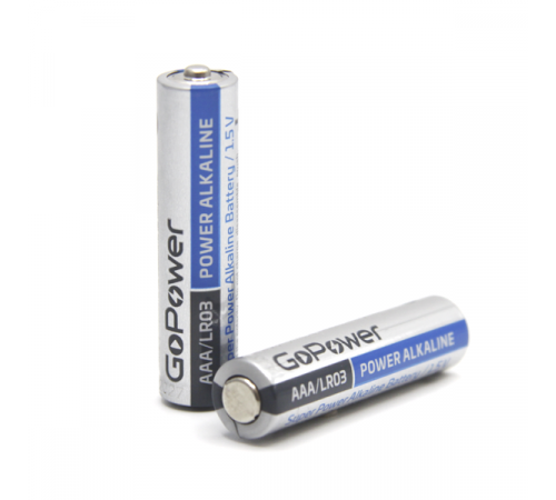 GoPower LR03 AAA BL2 Alkaline 1.5V 00-00019862 Батарейка AAA