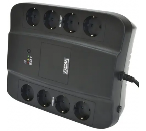 Powercom SPD-850U Источник бесперебойного питания (черный)