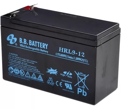 B.B. Battery HRL 9-12 Аккумуляторная батарея