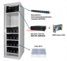 Бастион SKAT-UPS 3000 SNMP исп. P Комплекс бесперебойного питания  SKAT-UPS 3000 SNMP-R05