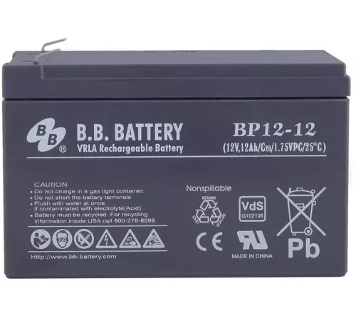 B.B.Battery BP 12-12 Аккумулятор