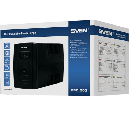 SVEN Pro 600 SV-013837 Источник бесперебойного питания