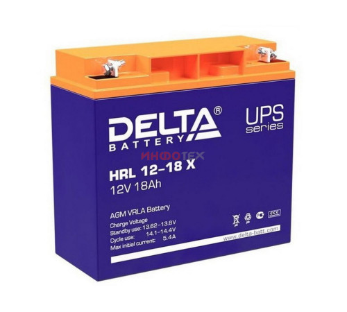 Delta HRL 12-18 X Аккумуляторная батарея