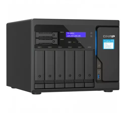 QNAP TS-855X-8G Сетевое хранилище