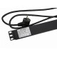 Hyperline SHE-12SH-S-2.5EU Блок розеток