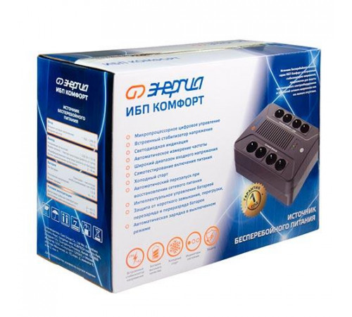 Энергия Комфорт 800 USB (Е0201-1004) ИБП