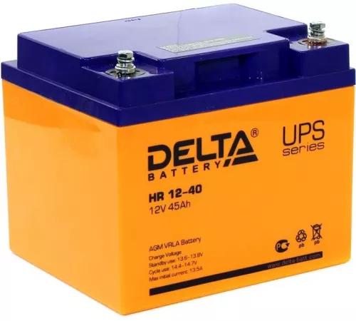 Delta HR 12-40 Аккумуляторная батарея