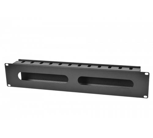 ЦМО ГКЗ-2U-9005 Горизонтальный кабельный органайзер