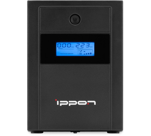 Ippon Back Basic 1200 LCD Euro Источник бесперебойного питания 1687965