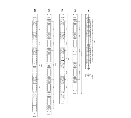SNR SNR-VR-ORG-PDU-47 Вертикальный кабельный органайзер
