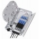 Hyperline FO-WBI-4A-GY Бокс оптический настенный