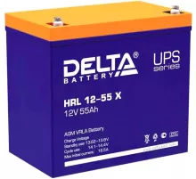 Delta HRL 12-55 X Свинцово-кислотный аккумулятор