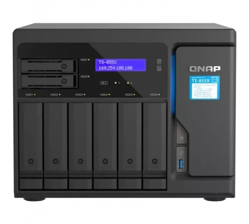 QNAP TS-855X-8G Сетевое хранилище