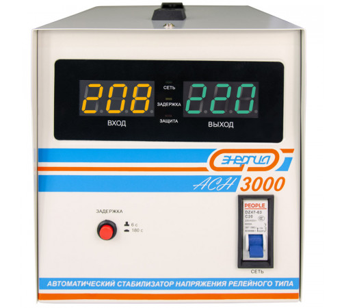 Энергия АСН 3000 (Е0101-0126) Стабилизатор напряжения