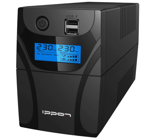 Ippon Back Power Pro II Euro 850 Line-Interactive 480W/850VA RTL (803614) ИБП  1005575
