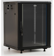 Hyperline TWB-FC-2266-GP-RAL9004 Шкаф настенный