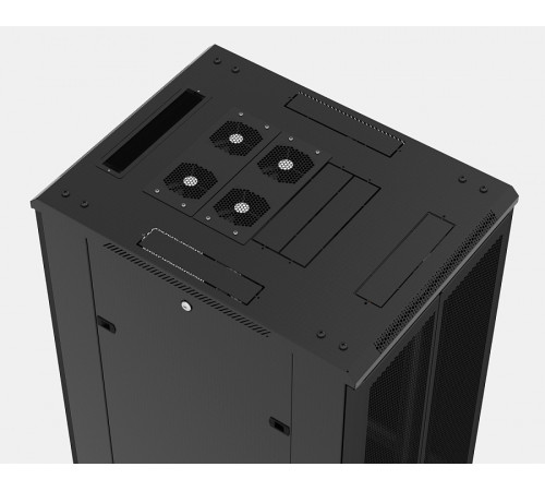 Hyperline TTB-4266-AS-RAL9004 Шкаф напольный
