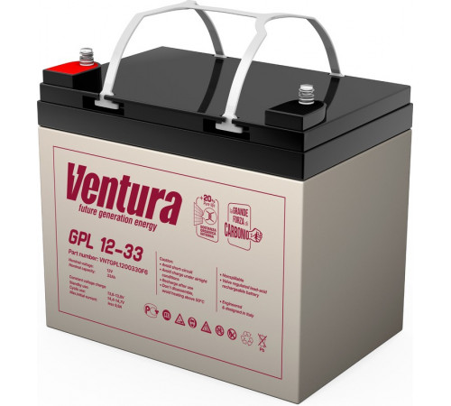 Ventura GPL 12-33 Аккумуляторная батарея