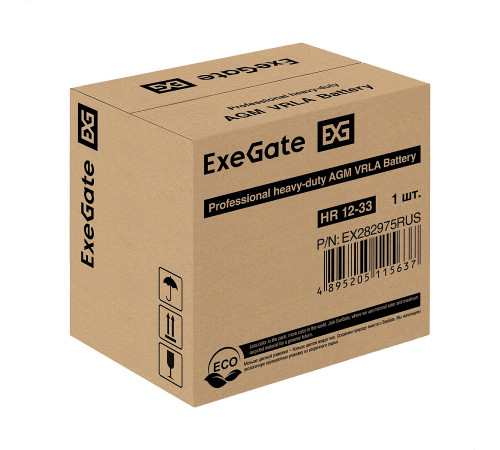 Exegate HR 12-33 EX282975RUS Аккумуляторная батарея