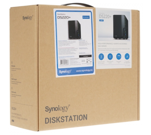 Synology DS220+ Сетевое хранилище